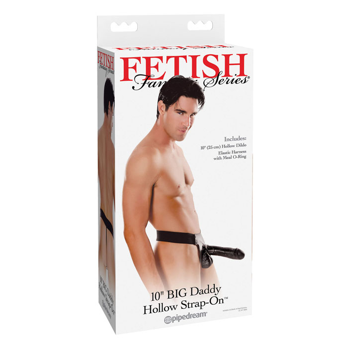 10” Big Daddy Hollow Strap On