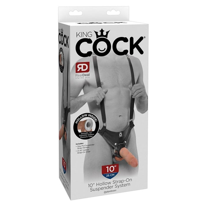 10” Hollow Strap On Suspender