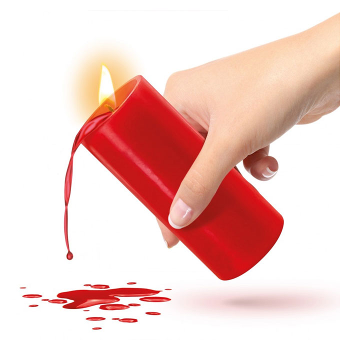 SM Low Temperature Candle Red