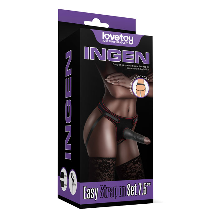 Easy Strap On Set Black