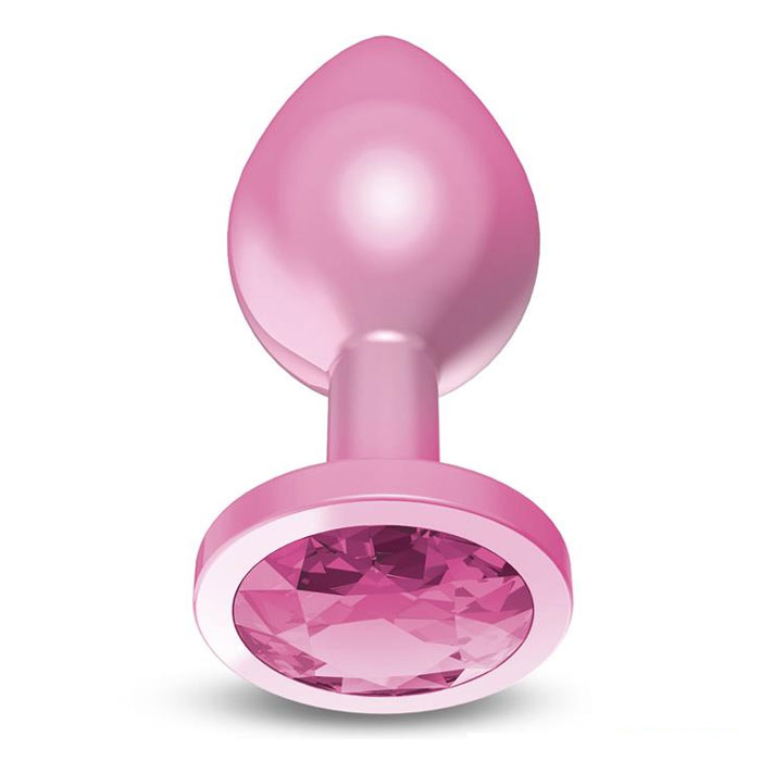 Plug Aluminio Rosa 5 cm