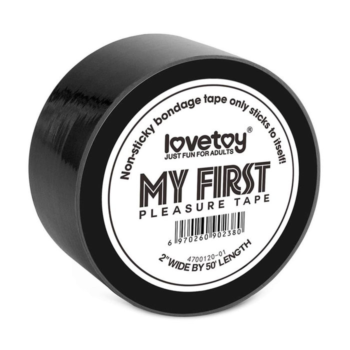 Cinta Bondage Negra No Pegajosa 15 Metros