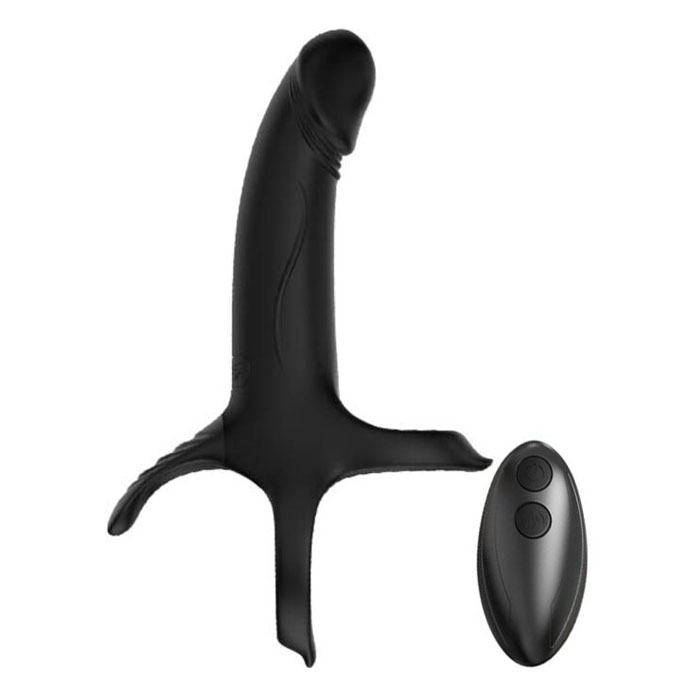 Double Penis con Mando