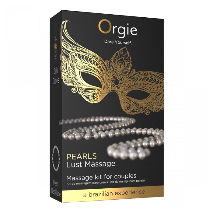 Pearls Lust Massage Silk Glove 30 ml