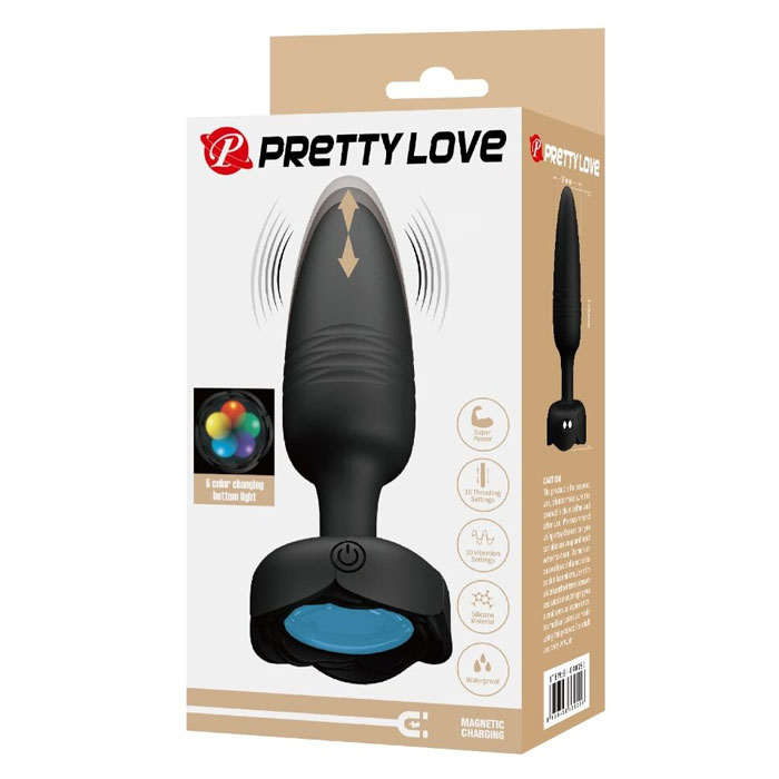 Plug Anal Con Empuje y Luz