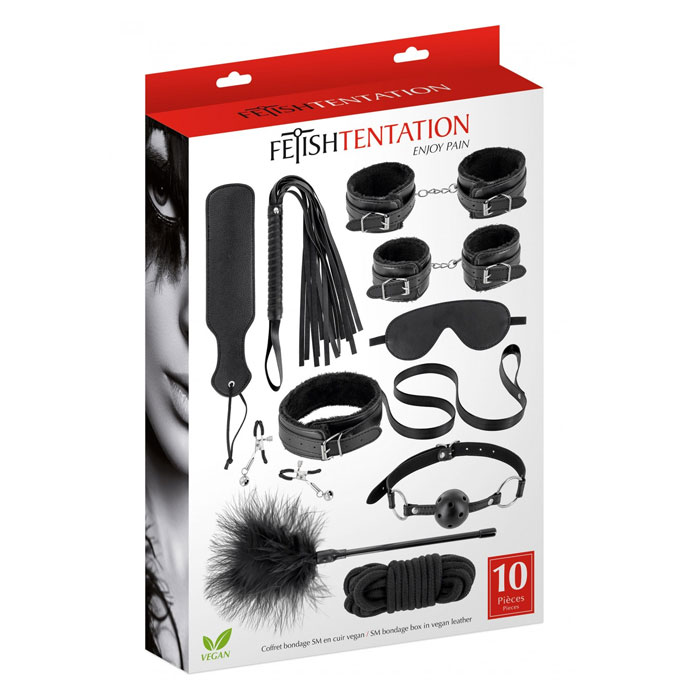 Kit BDSM 10 Piezas Domination Day