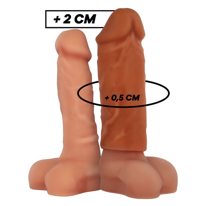 Extender Man Z3 Realista Marrón