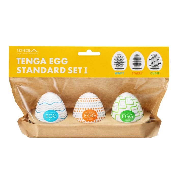Pack 3 Huevos Tenga Number 1