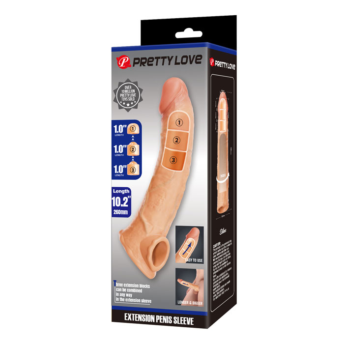 Funda Ajustable Super Penis Natural