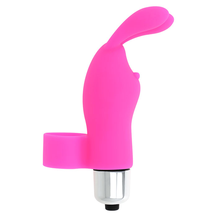 Silicone Rabbit Finger Sleeve Vibe