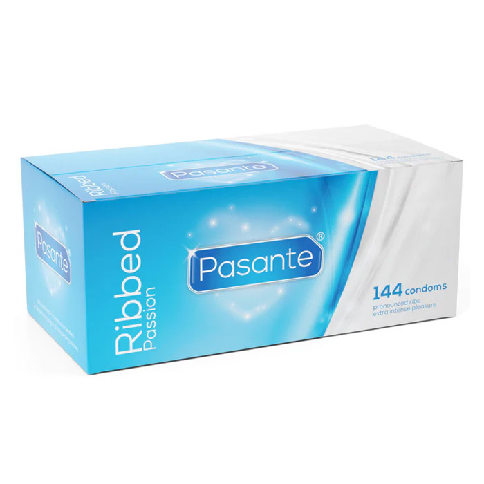 Pasante Ribbed Relieve Estimulante 144 ud